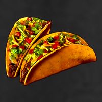 Mexican Tacos 7 Panel Mesh Trucker Snapback Hat