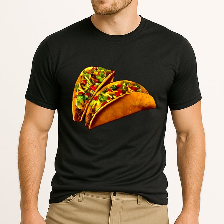 Mexican Tacos Cooling Performance Crew T-Shirt