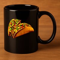 Mexican Tacos 11oz C Handle Ceramic Mug