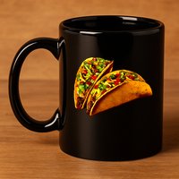 Mexican Tacos 11oz C Handle Ceramic Mug