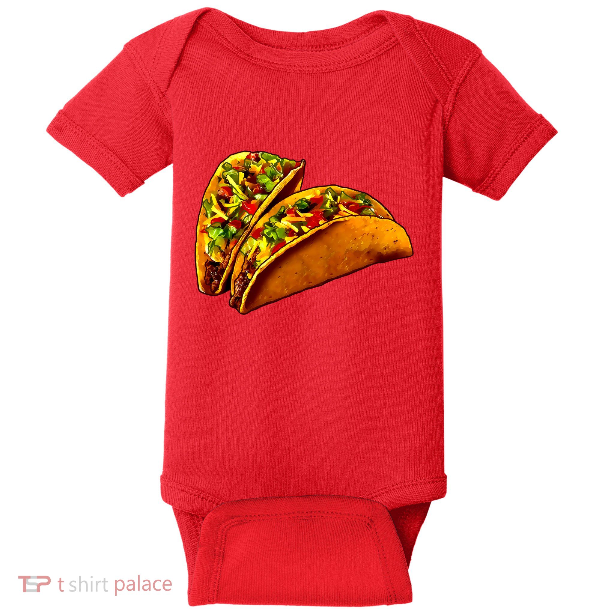 Mexican Tacos Baby Bodysuit