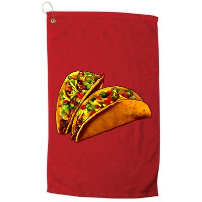 Mexican Tacos Golf Towel