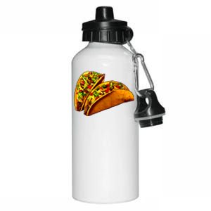 Mexican Tacos Aluminum Water Bottle