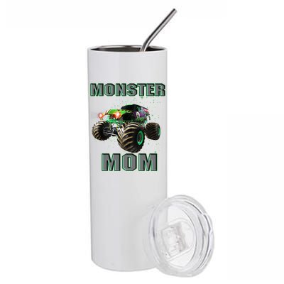 Monster Truck Mom Monster Truck Are My Jam Truck Lovers Gift Stainless Steel Tumbler