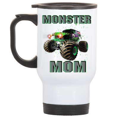 Monster Truck Mom Monster Truck Are My Jam Truck Lovers Gift Stainless Steel Travel Mug