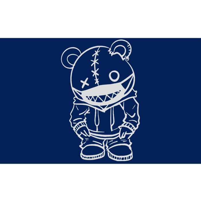 Masked Teddy Bumper Sticker