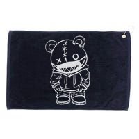 Masked Teddy Grommeted Golf Towel