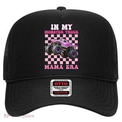 Monster Truck Mama Era Monster Truck Are My Jam Truck Lovers High Crown Mesh Back Trucker Hat