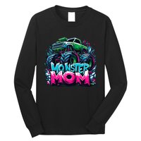 Monster Truck Mom Of The Birthday Boy Matching Family Long Sleeve Shirt