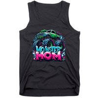 Monster Truck Mom Of The Birthday Boy Matching Family Tank Top