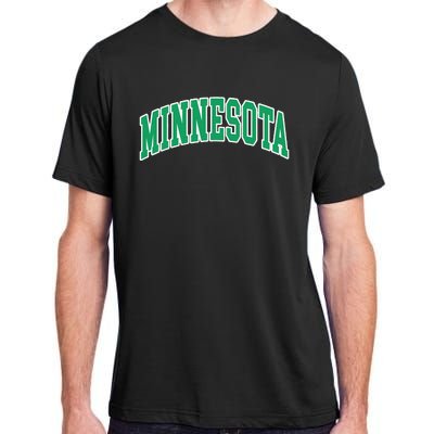 Minnesota Text Adult ChromaSoft Performance T-Shirt