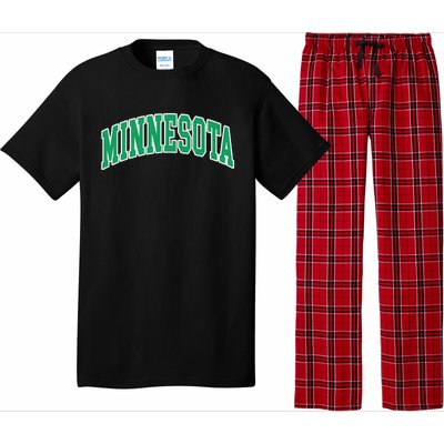 Minnesota Text Pajama Set