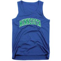 Minnesota Text Tank Top