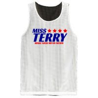 Miss Terry Make Nick Mean Again Funny Tees Mesh Reversible Basketball Jersey Tank