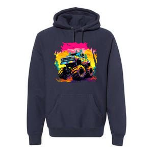 Monster Truck Premium Hoodie