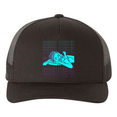 Massage Therapist Massage Therapy Masseuse Retro Yupoong Adult 5-Panel Trucker Hat