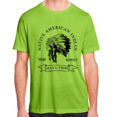 Maya Tribe Native American Indian Pride Respect Darker Gift Adult ChromaSoft Performance T-Shirt