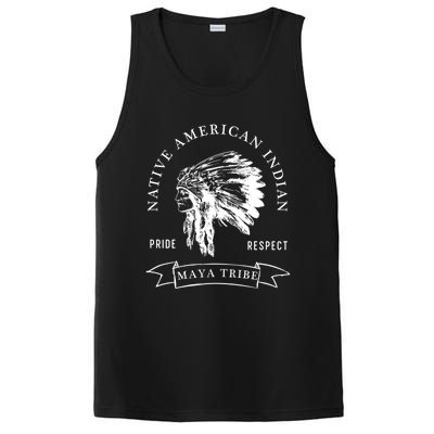 Maya Tribe Native American Indian Pride Respect Darker Gift PosiCharge Competitor Tank