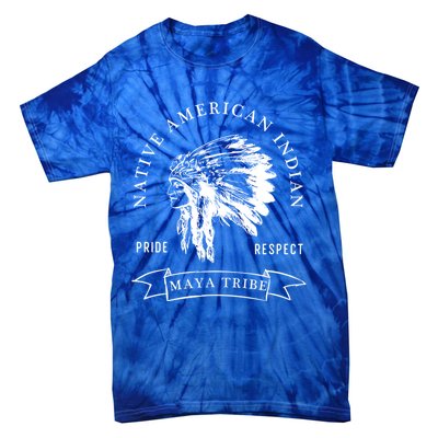 Maya Tribe Native American Indian Pride Respect Darker Gift Tie-Dye T-Shirt