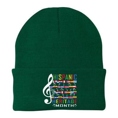 Music Teacher National Hispanic Heritage Month Knit Cap Winter Beanie