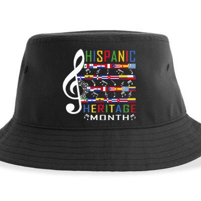 Music Teacher National Hispanic Heritage Month Sustainable Bucket Hat