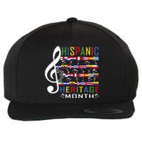 Music Teacher National Hispanic Heritage Month Wool Snapback Cap