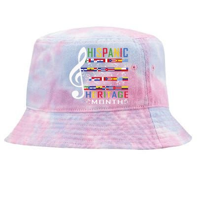 Music Teacher National Hispanic Heritage Month Tie-Dyed Bucket Hat