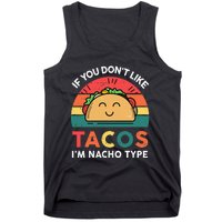 Mexican Taco Nacho Type Mexico Pride Funny Fiesta Tank Top