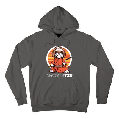 Master Tzu Ninja Shih Tzu Samurai Dog Anime Tall Hoodie