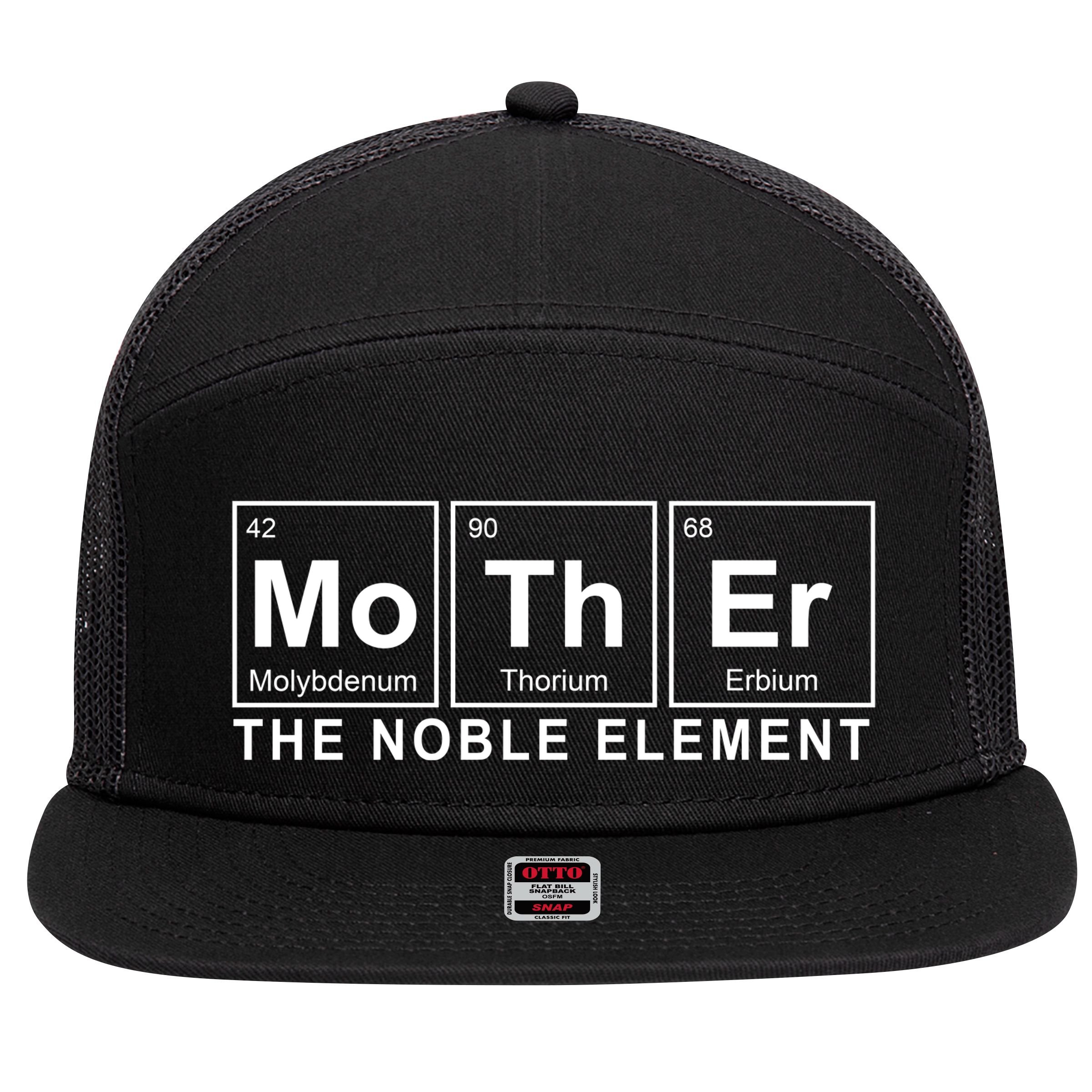 Mother The Noble Element 7 Panel Mesh Trucker Snapback Hat