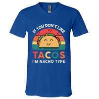 Mexican Taco Nacho Type Mexico Pride Funny Fiesta V-Neck T-Shirt