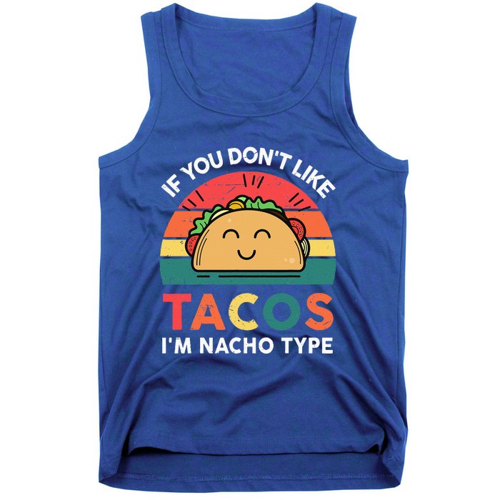 Mexican Taco Nacho Type Mexico Pride Funny Fiesta Tank Top