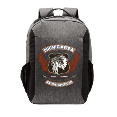 Michigamea Tribe Native American Indian Pride Respect Gift Vector Backpack