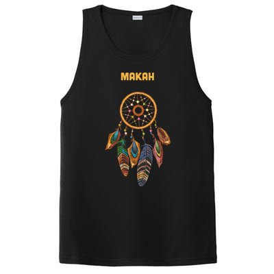 Makah Tribe Native American Indian Pride Vintage Dream Catch Gift PosiCharge Competitor Tank