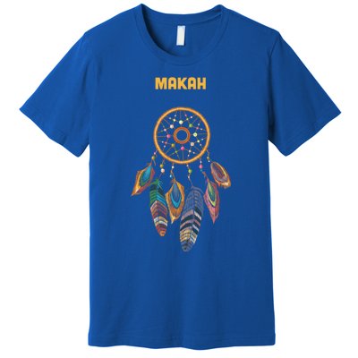 Makah Tribe Native American Indian Pride Vintage Dream Catch Gift Premium T-Shirt