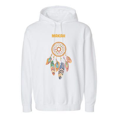 Makah Tribe Native American Indian Pride Vintage Dream Catch Gift Garment-Dyed Fleece Hoodie