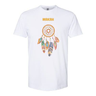 Makah Tribe Native American Indian Pride Vintage Dream Catch Gift Softstyle CVC T-Shirt