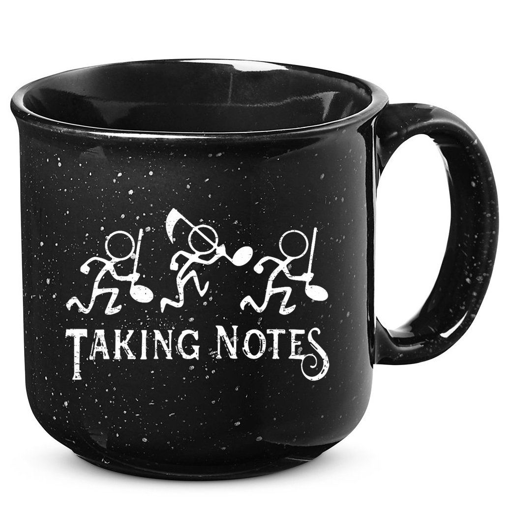 Musical Taking Notes Music Lovers Teachers 15oz Campfire Ceramic Mug
