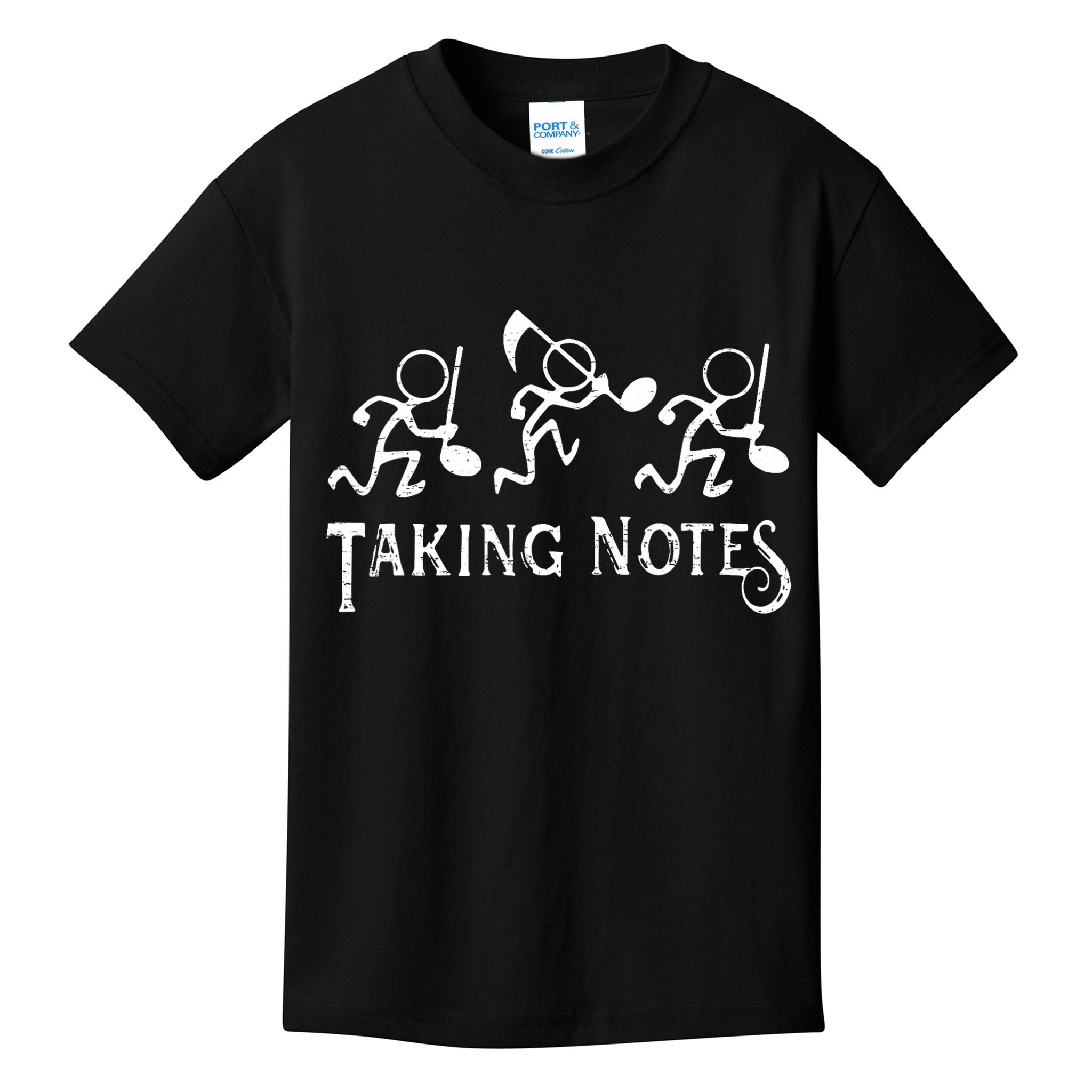 Musical Taking Notes Music Lovers Teachers Kids T-Shirt