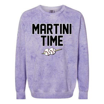 Martini Time Nick Martini Colorblast Crewneck Sweatshirt