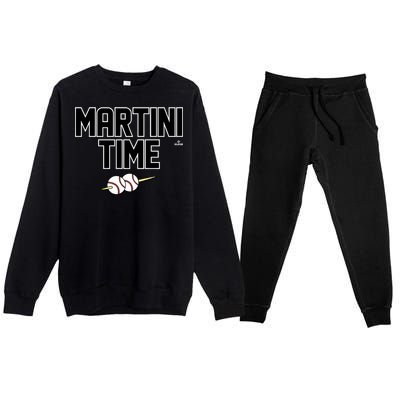 Martini Time Nick Martini Premium Crewneck Sweatsuit Set