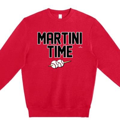 Martini Time Nick Martini Premium Crewneck Sweatshirt