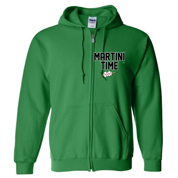 Martini Time Nick Martini Full Zip Hoodie