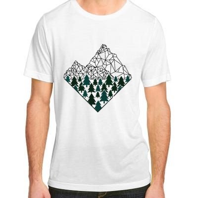 Mountains Trekking Nature Hiking Camping Outdoor Hiker Gift Adult ChromaSoft Performance T-Shirt