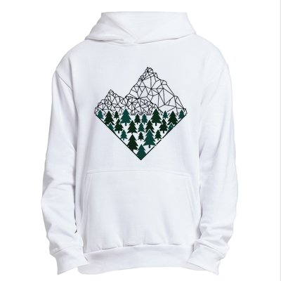 Mountains Trekking Nature Hiking Camping Outdoor Hiker Gift Urban Pullover Hoodie