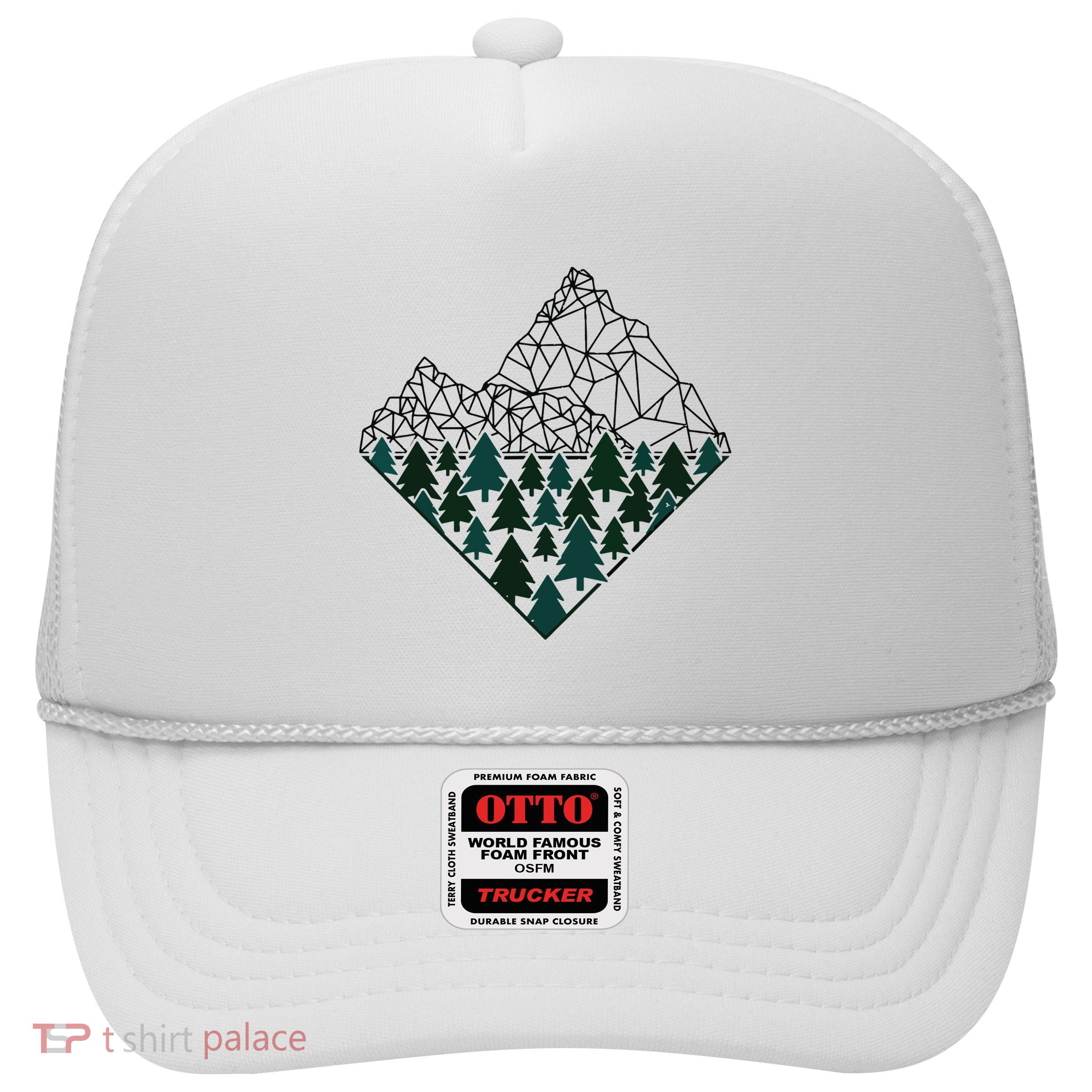 Mountains Trekking Nature Hiking Camping Outdoor Hiker Gift Trucker Hat