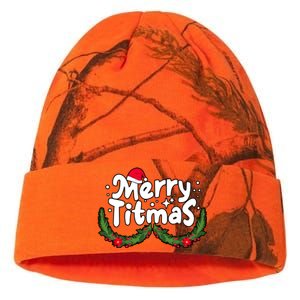 Merry Titmas Naughty Christmas Xmas Kati Licensed 12" Camo Beanie