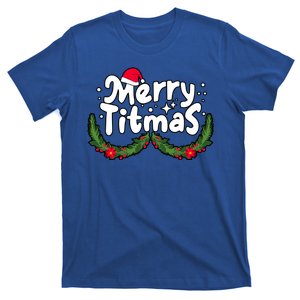 Merry Titmas Naughty Christmas Xmas T-Shirt