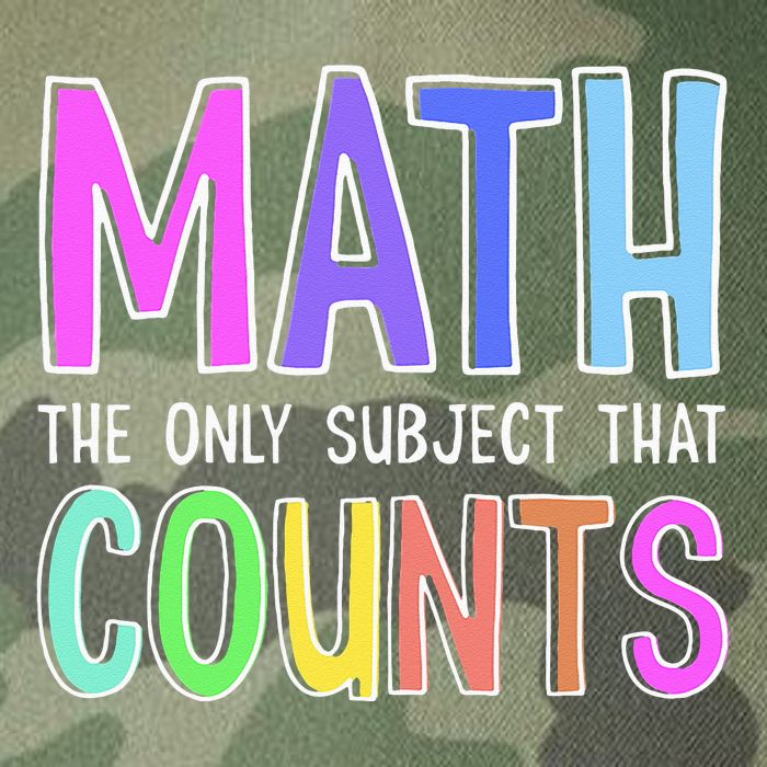 Math The Only Subject That Counts Happy 100 Days Of School Legacy Tie Dye Trucker Hat