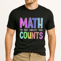 Math The Only Subject That Counts Happy 100 Days Of School Performance Shirt